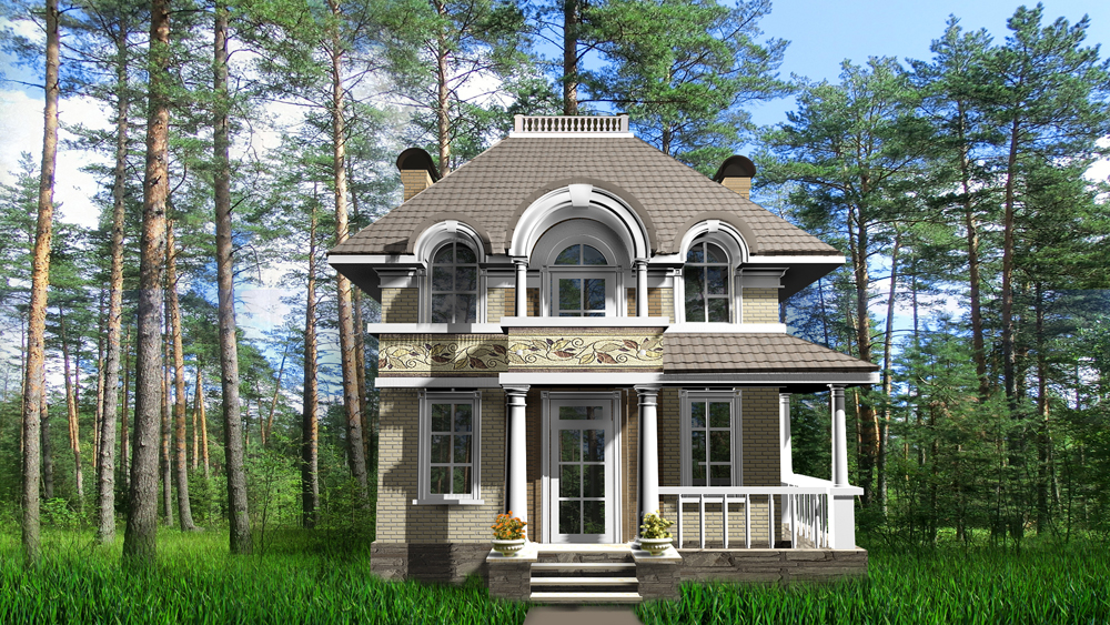 Дом в классическом стиле 
